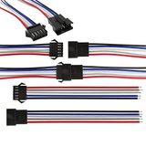 2,5MM JST SM 5PİN SİYAH SEYYAR KABLOLU KONNEKTÖR DİŞİ ERKEK TAKIM 30CM+30CM - 0,25MM