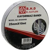 25MM x 10MT Kaydırmaz Siyah Bant (2818) - Renkli - 1 Adet