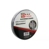 25MM X 25MT KAYDIRMAZ SİYAH BANT (2818)