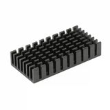 25Mmx50mmx10mm Alüminyum Soğutucu Pasif Isı Emici Radyatör Peltier Led Elektronik Devre Entegre Vga Ram Memory Cpu Gpu Raspberry Pi
