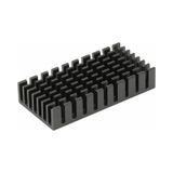 25mmx50mmx10mm Alüminyum Soğutucu Pasif Isı Emici Radyatör Peltier Led Elektronik Devre Entegre Vga