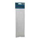 25PCS BEYAZ 3.6X200MM PLASTİK CIRT KELEPÇE (5250)