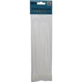 25PCS BEYAZ 3.6X200MM PLASTİK CIRT KELEPÇE (Timya/Go1395) 202878