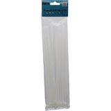 25PCS Beyaz 3.6X250MM Plastik Cırt Kelepçe (4741)