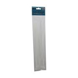 25PCS BEYAZ 3.6X300MM PLASTİK CIRT KELEPÇE (Timya/Go1395) 202880