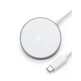 25W Qi2 Manyetik Hızlı Kablosuz Şarj Pedi - İphone M-Safe & Android Uyumlu Örgü Kablolu Şarj Aleti