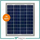25W Watt Polikristal Güneş Paneli Lexron