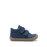 25W030 Kifidis-Kids İlk Adım Unisex Çocuk Deri Ayakkabı 19-24 Mavi 24-25