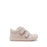 25W030 Kifidis-Kids İlk Adım Unisex Çocuk Deri Ayakkabı 19-24 Pudra 22-23