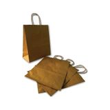 25x12x31 Burgu Saplı Karton Çanta Orta Boy 100 Adet