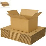 25X20X15 cm Koli-Kutu | 10 Adet | Hafif Eşya Kolisi Tek Oluklu 3mm Karton Kutu