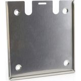 25X25 cm Çok Amaçlı Alüminyum Metal Zarf Duvar Tipi Iş Güvenliği Montajlı Evrak Uyarı Pano Tutucu - 1 Adet