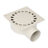 25X25cm 100Luk Yandan Cikisli Yer Suzgeci / Plastik