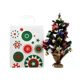 25x31x12 Kağıt Hediye Çantası 2’li Set – Hediye Paketleme Çantası, Hediye Paketi İçin Uygun