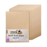 25x35 Kraft Kağıt 80 Gr 50 Adet Artlantis Kraft Saman Kağıt 25x35 50 Adet