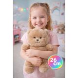 26 cm Peluş Ayı Oyuncak – Yumuşak Teddy Bear, Çocuk Odası Dekoru & Hediye Ayıcık SLY-451733