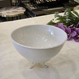 26 cm Porselen Salata Kasesi Gümüş