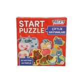 26 Parça Puzzle: Çiftlik Hayvanları