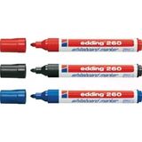 260 Beyaz Yazı Tahtası Kalemi Silinebilir 3 Renk Nocolor-b349f637