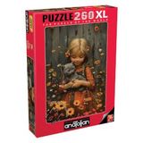 260 Parça XL Puzzle: Sevimli Kız