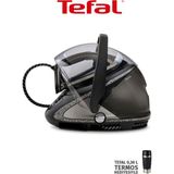 2600 Watt Gücünde-Turbo Buhar Özellikli -8 Bar Basınç Buhar Kazanlı Ütü - Termos Hediyesiyle - Siyah
