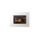 2645 Sanat Ippolito Caffi Nocturnal Feast In Via Eugenia Yatay 40x60 cm Kanvas Tablo