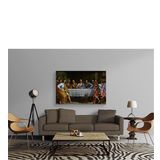 2645 Sanat Philippe De Champaigne Son Akşam Yemeği Yatay 60x80 cm Kanvas Tablo