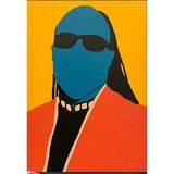 2645 Sanat Stevie Wonder Popart Tablo-60x80 Cm