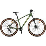 27.5j Kron Xc 100 Pro Hd Dağ Bisikleti - Mat Haki Parlak Sarı - 38 Kadro - Haki - Sarı
