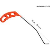 27 cm 4 mm Çap Sağlı Sollu Çift Kıvrımlı Sağ Boyasız Göçük Düzeltme Çubuğu - S7-02, Pdr Çubuk