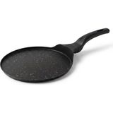 27 cm Döküm Granit Krep Tavası Yanmaz Yapışmaz Kaplama Eşit Isı Dağılımlı Ince Krep ve Pankek Tavası (Krep Tavası)