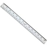 27 Cm Düz Harita Cetveli 1/25000 Ölçekli -Askeri Cetvel