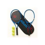 27 İnç Tenis Raketi Seti, 7 Parça, Çok Renkli