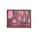 27 Parça Boş Eva Seti Tork Kolu Pense Keski İçin Takım Arabası İçin 55Cm X 41 Cm