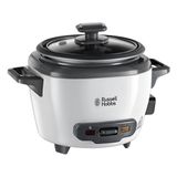 27020-56 Mini Pilav Pişirici, 200 W, 0,4L | Pirinç, kinoa ve kuskus için uygundur, sıcak tutma fonksiyonlu, yapışmaz kaplamalı tencere, pilav kaşığı ve ölçüm kabı,