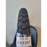 275-18 Tt(Tubetype) Motorsiklet Lastigi Black Belt