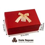 27X32x15 Cm Hediye Kutusu-Kırmızı