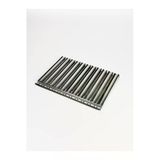 27X40cm Oluklu Krom Köfte Izgara Katlanır Mangal Izgarası