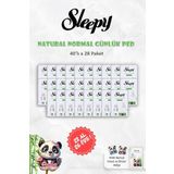 28 AL 26 ÖDE Sleepy Natural Ultra Hassas Günlük Ped Normal 40 Adet ve ROSIE