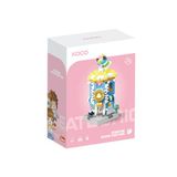 286 Parça Pasta Cafe Dükkanı Yapı Seti – Mini Bricks Birleştirilebilir Oyuncak – 6+ Yaş