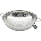 28CM Metal Kulplu Çelik Sepet Süzgeç Ince Tel Ayaklı (4887) - Renkli - 1