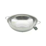 28CM Metal Kulplu Çelik Sepet Süzgeç Ince Tel Ayaklı (5067)