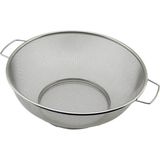 28CM Tel Sepet Metal Süzgeç Metal Çerçeve - Kulp - Ayak (5122) - Seçenek 1 - Antrasit
