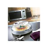 29 Cm Mikrodalga Fırın Kapağı Şeffaf, Dayanıklı, Pratik Kullanım