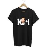 29 Ekim Atatürk Cumhuriyet 101 Yaşında Baskılı %100 Pamuk Premium Siyah Tişört