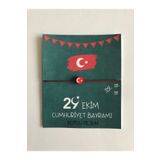 29 Ekim Cumhuriyet Bayramı Hediye Bileklik (10 Adet)