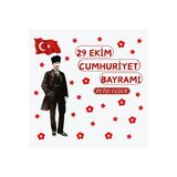 29 EKİM CUMHURİYET BAYRAMI KUTLU OLSUN OKUL PANO SÜSÜ