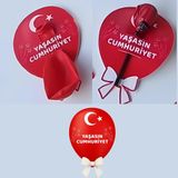 29 Ekim Cumhuriyet Bayramı Şeker & Balon Kartları (40 Adet)