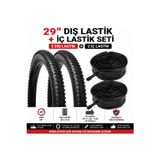 29 Jant Bisiklet Dış Lastik 29x2.10 + İç Lastik 29x1.95-2.20 Seti | 2 Dış + 2 İç Lastik
