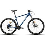 29 Jant Carraro Crx 921 Dağ Bisikleti | 48 cm Kadro | 21 Vites | Hidrolik Disk Fren | Metalik Mavi-Gümüş | Blc Bisiklet - Renkli